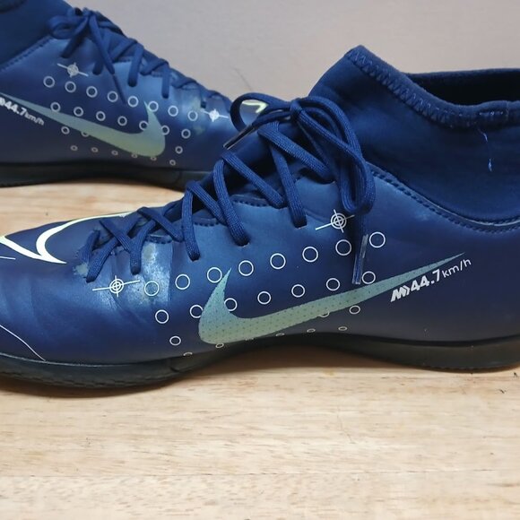 Nike Men Mercurial Superfly 7 Club MDS IC Sneakers Blue Void BQ5462-401 Sz 11 - Picture 7 of 14